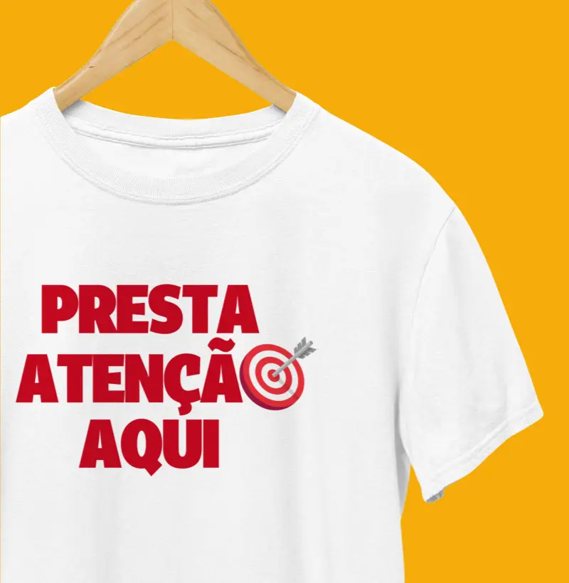 Presta atenção aqui