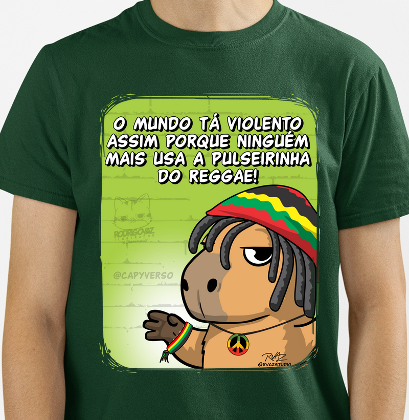 Camiseta Capivara Reggae