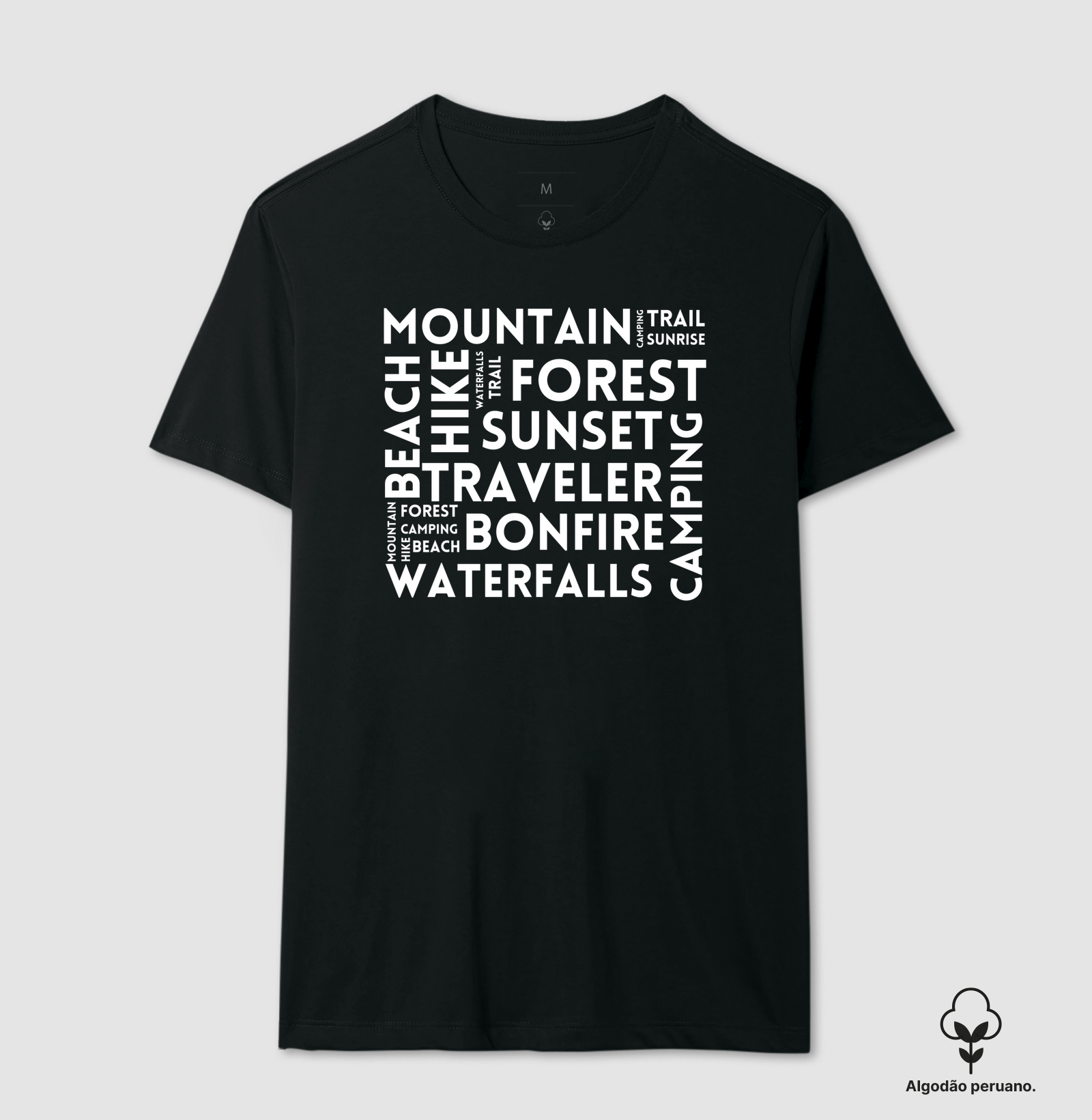 Mountain, hike and trail - tag cloud