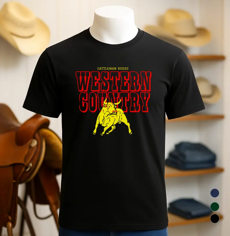 Camiseta Western Country Rodeo