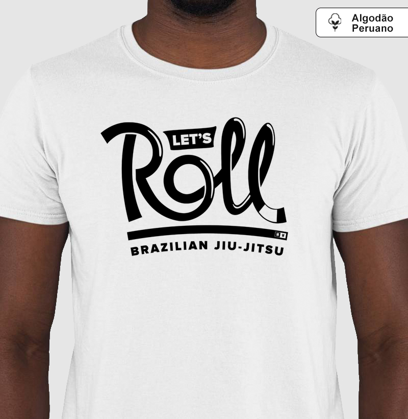 LET'S ROLL PRETO E BRANCO