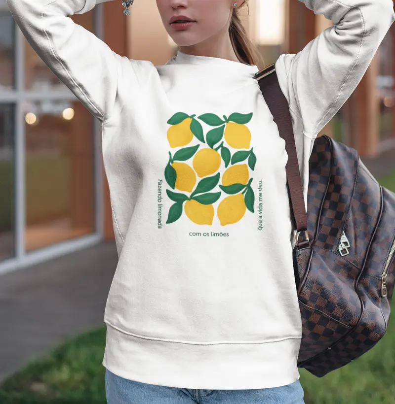 Suéter - Limonada da Vida 