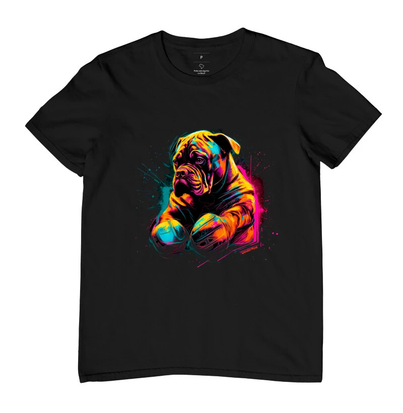 T-shirt Cachorro Lutador