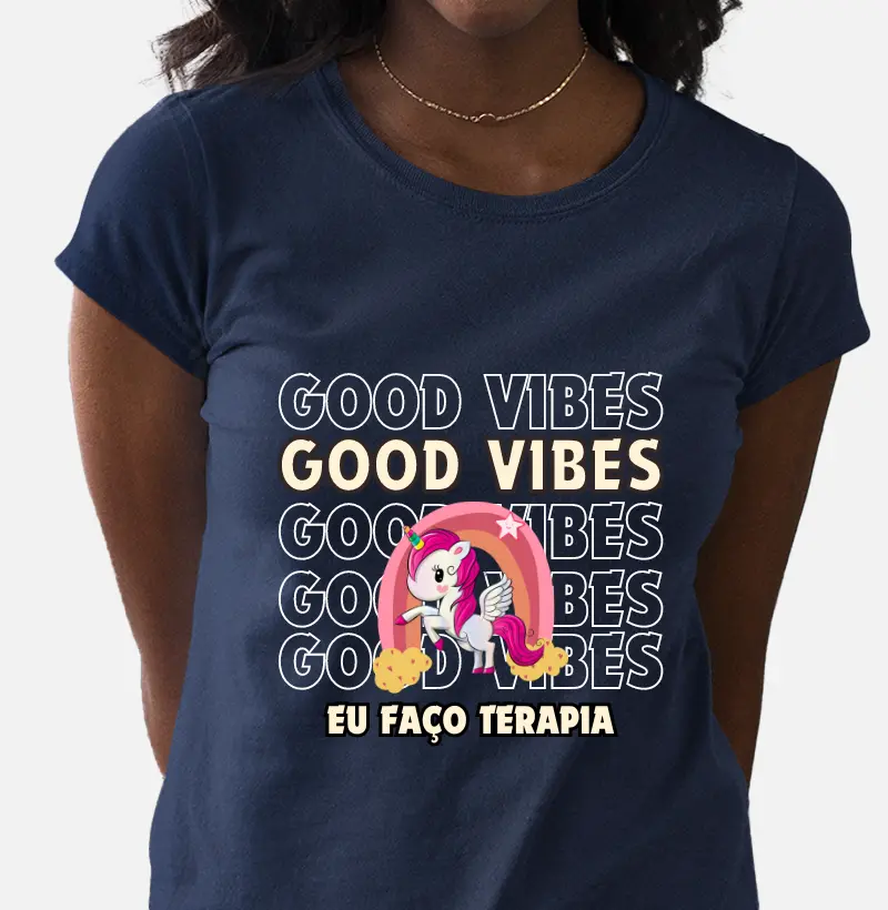 GOOD VIBES CAMISETA