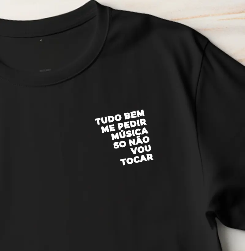 Tudo bem, só não vou tocar