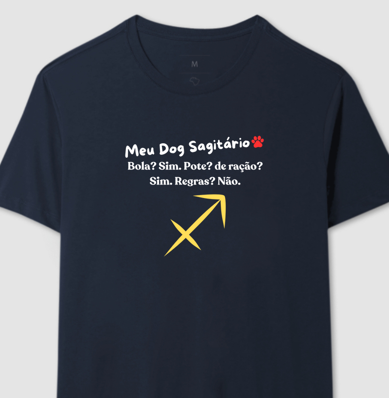 Camiseta Dog Sagitário