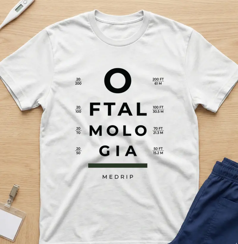 Camiseta - Oftalmologia