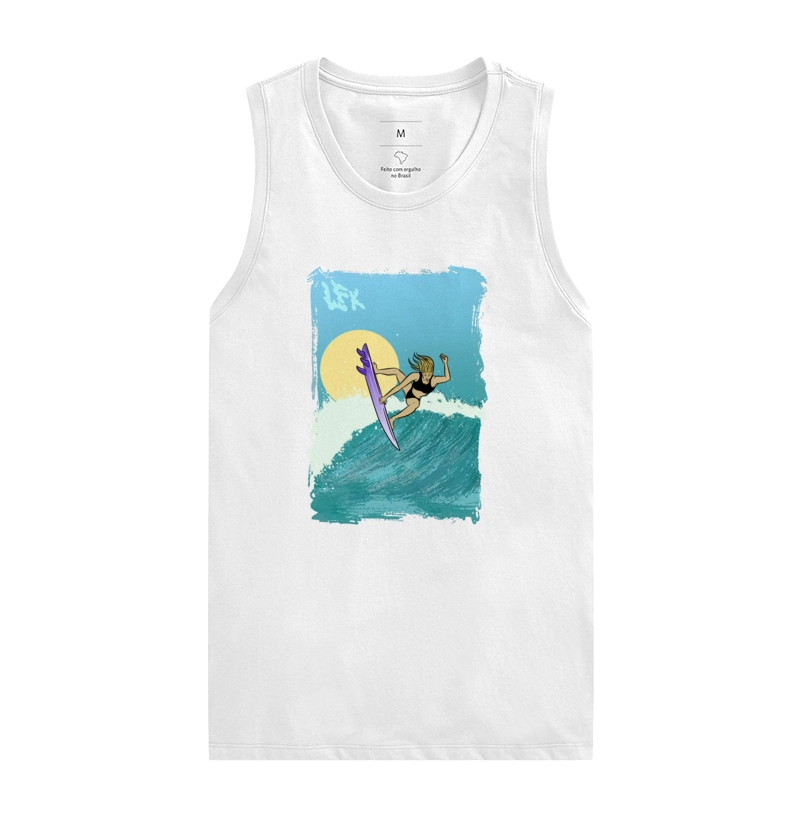 Mulher Surfista Manobra Aéreo V01