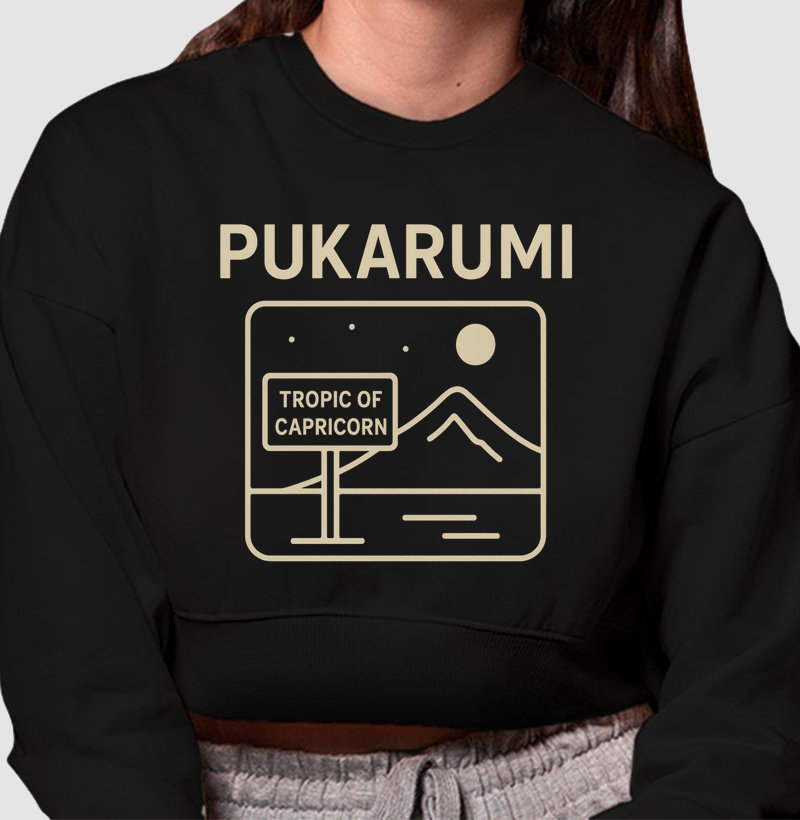 Cropped Moletom Capricorn Pukarumi