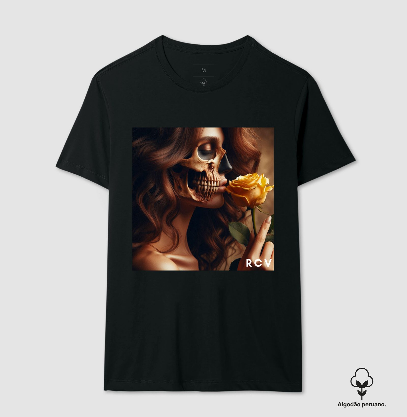 Camiseta RCV Rosa Caveira Master