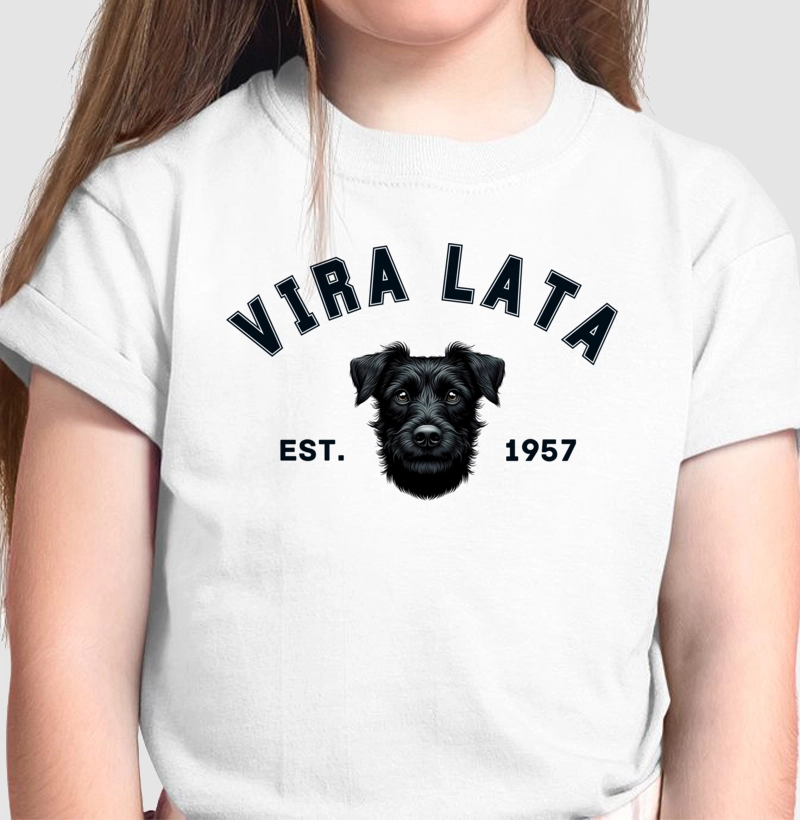 Vira Lata Preto Kids