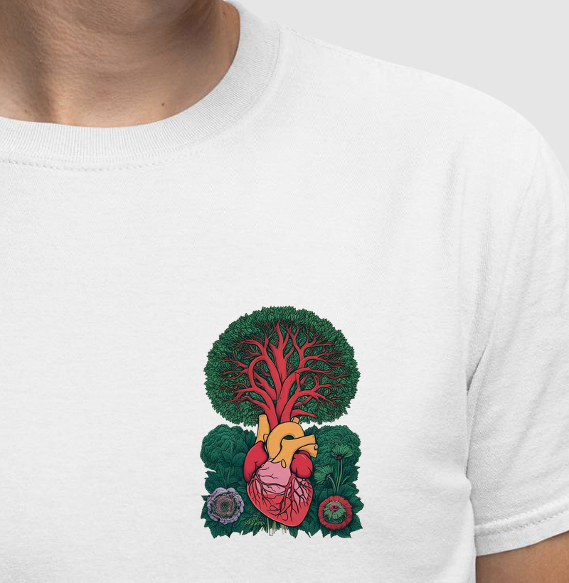 Camiseta heart and nature