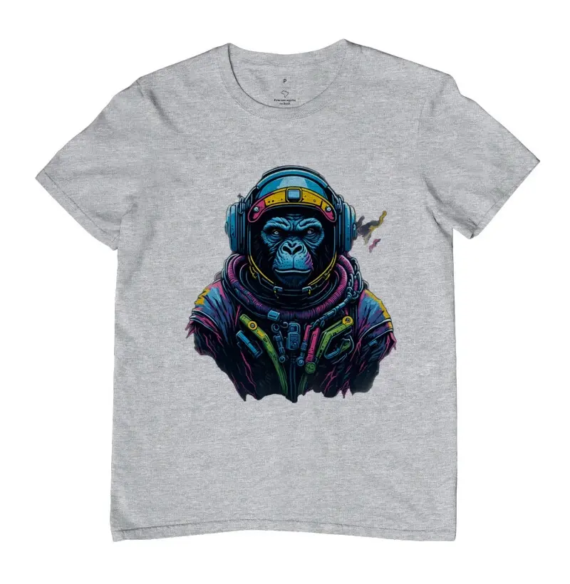 Camiseta Gorila Espacial