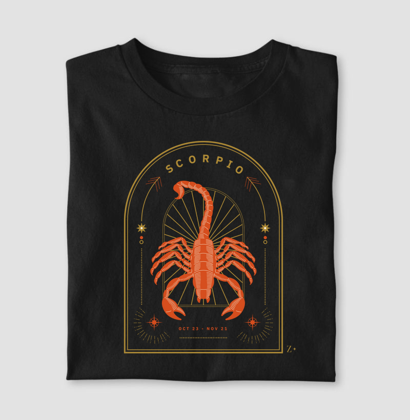 Camiseta Signos ESCORPIÃO - DETAILS 