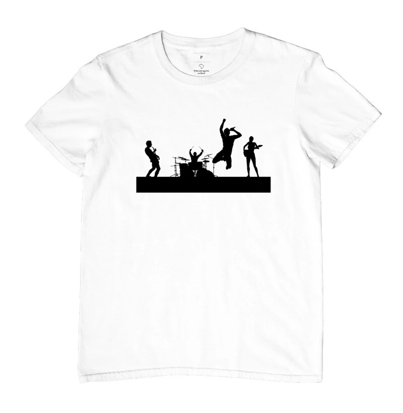 camiseta music band