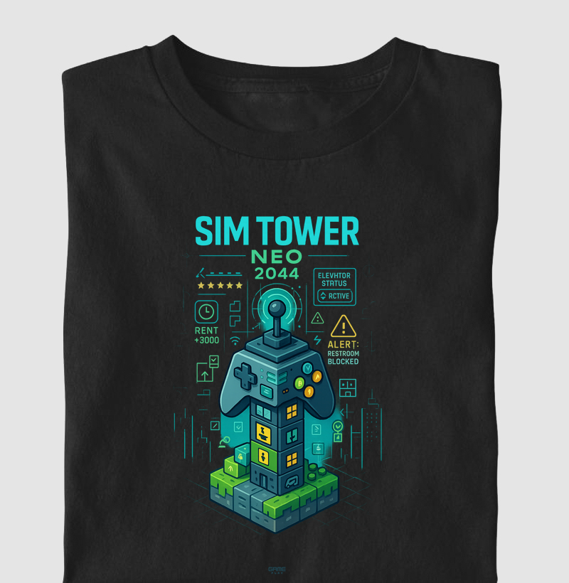 Joystick Torre High-Tech Jogo SimTower