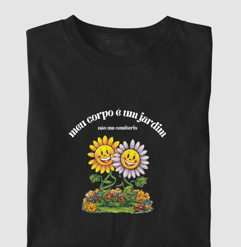 Meu corpo é um jardim ilustrada