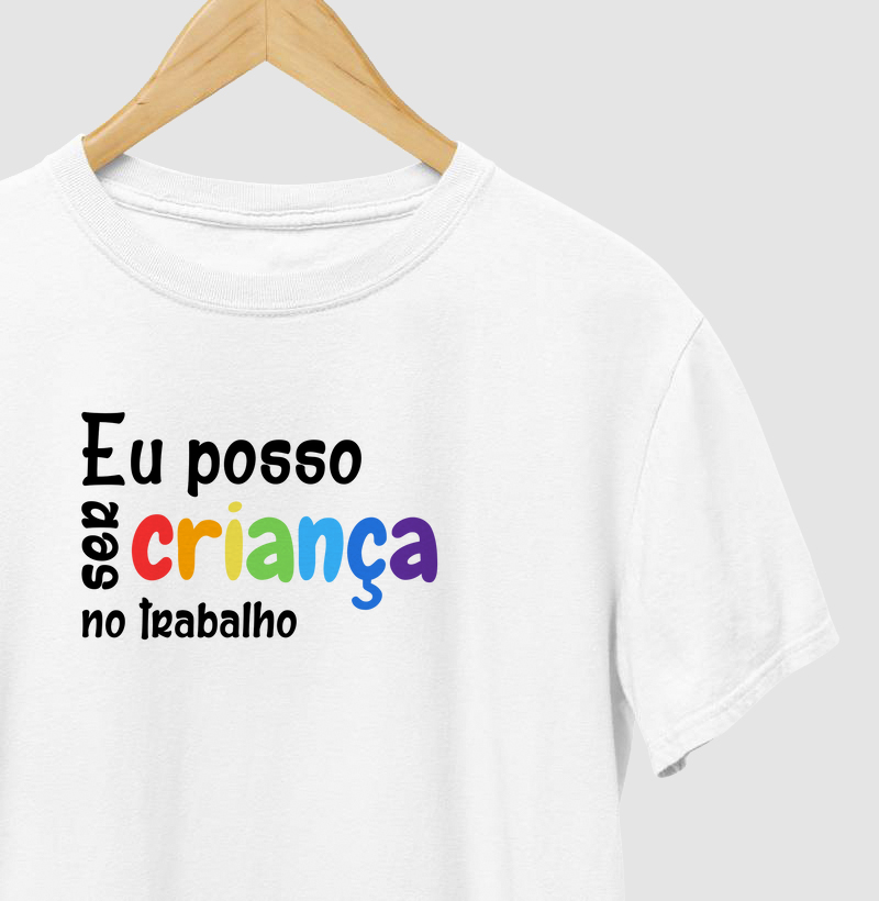 Eu posso ser criança no trabalho