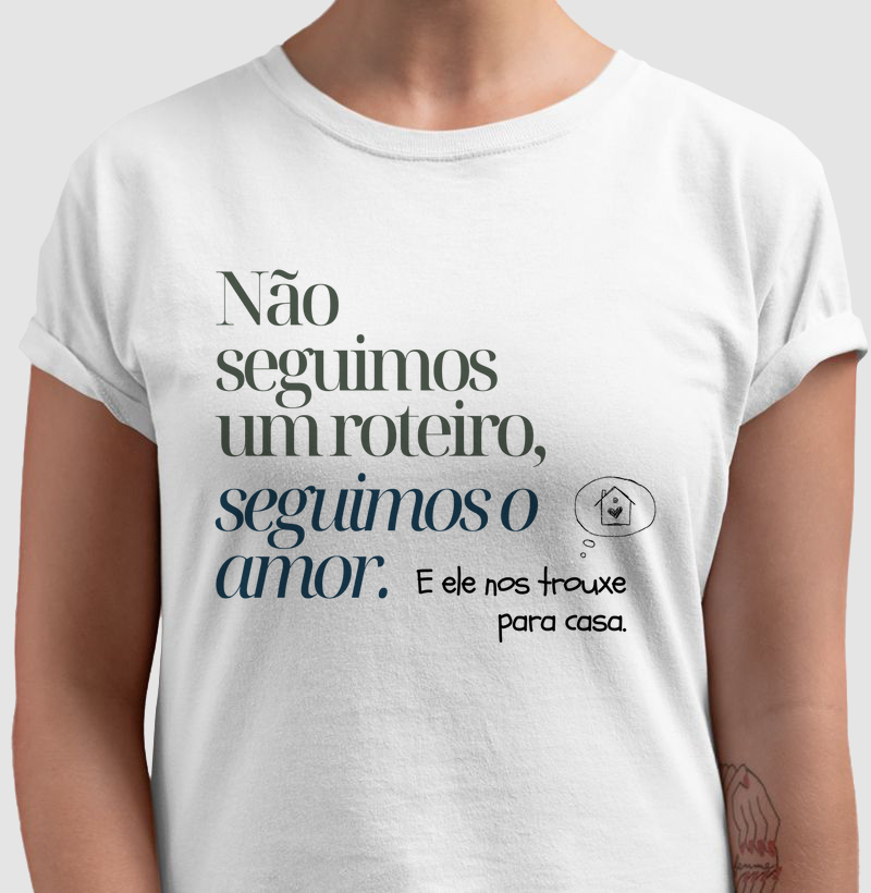 O amor nos trouxe pra casa