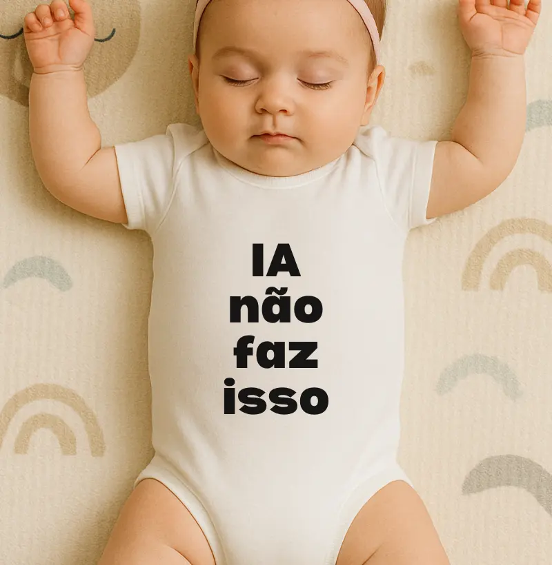 IA não faz isso (body bebê)