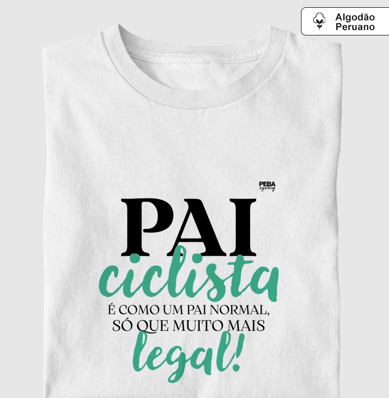Pai ciclista é como um pai normal, só que muito mais legal