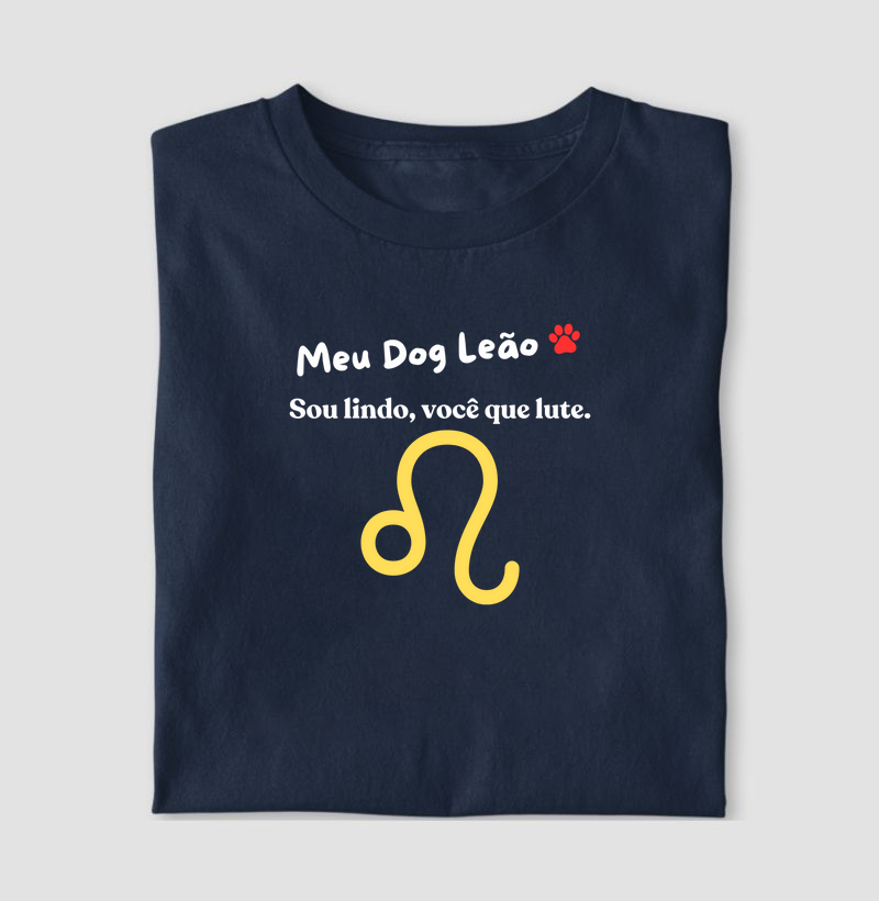 Camiseta Dog Leão