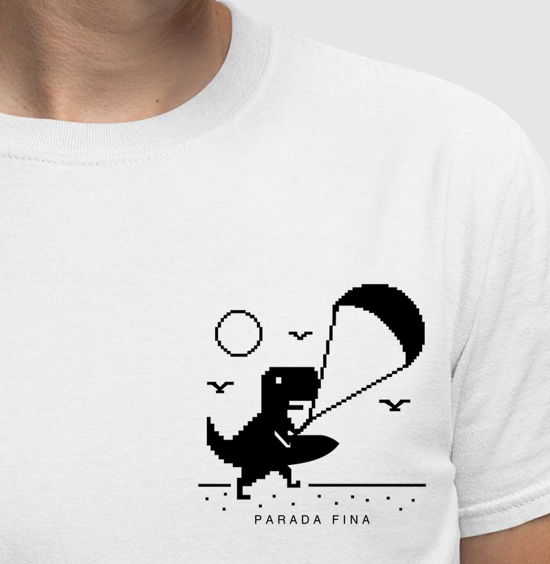 Dino Kitesurfista – Pequeno no Peito, Gigante na Atitude