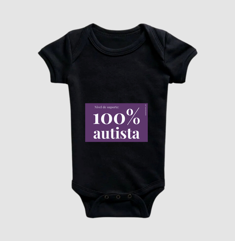 Peça "100% Autista - Nível de Suporte"