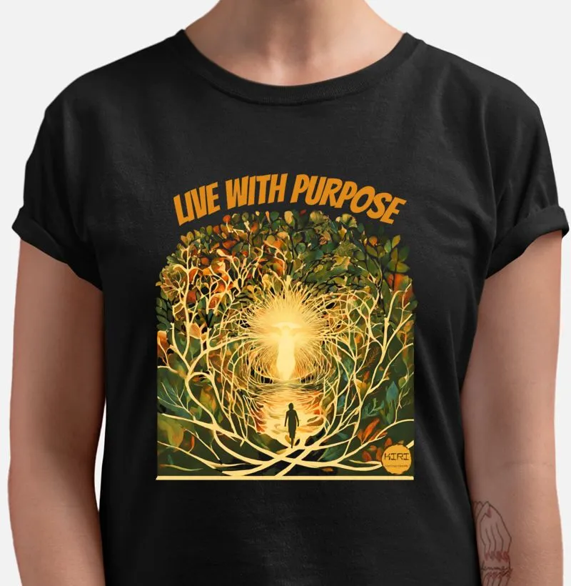 Camiseta Premium KIRI - Live With Purpose