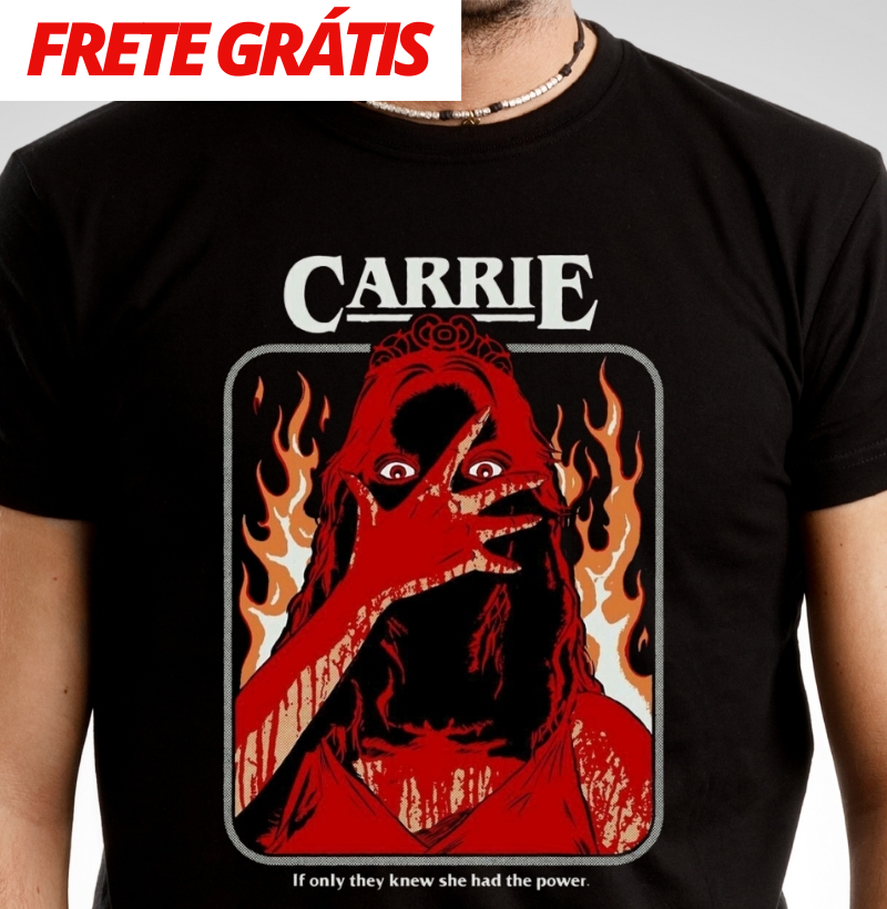 Carrie on fire