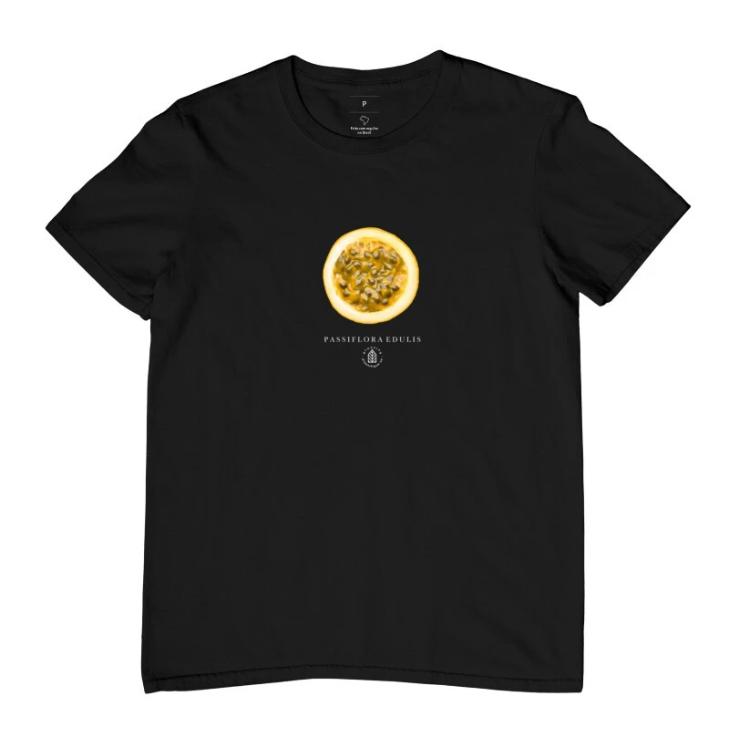 Camiseta Maracujá - Passiflora edulis