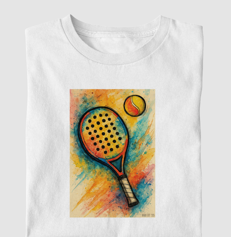 Beach Tennis Art