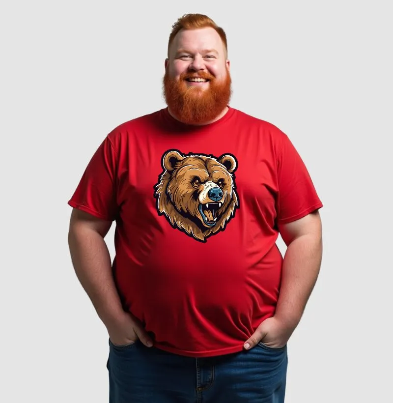 Camiseta Cabeça de Urso (Bear)