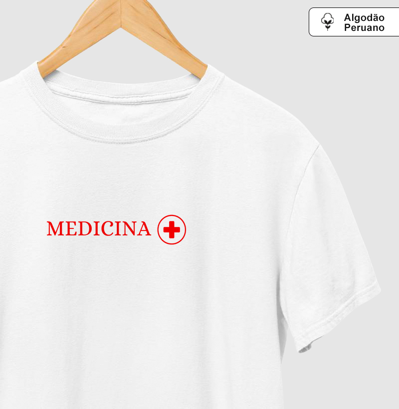 Camiseta Premium Medicina Red Plus