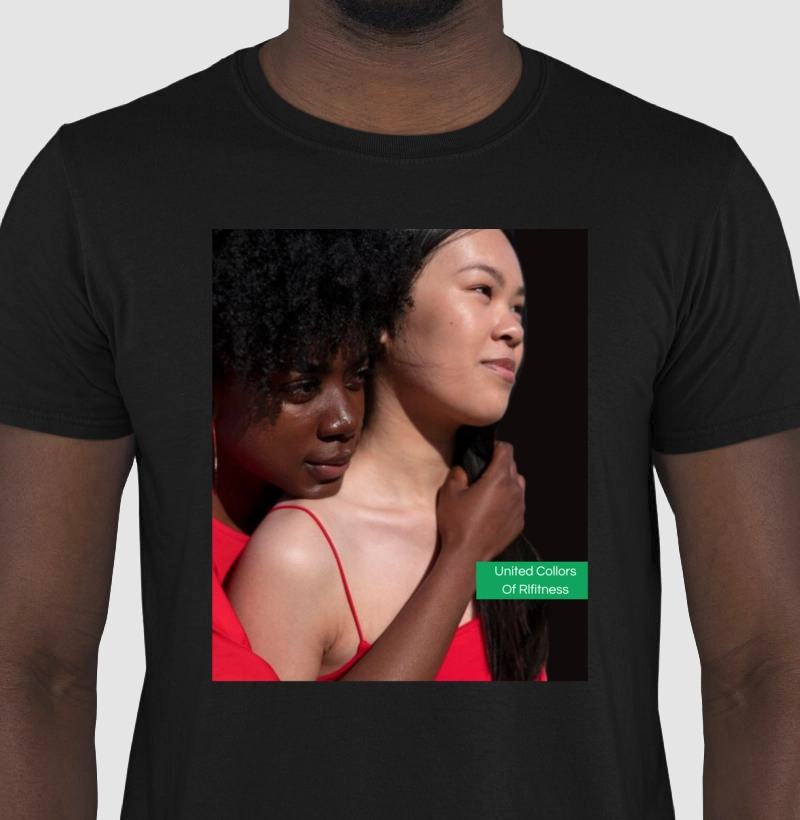 Camiseta United Colors of RLFitness - A Diversidade Feminina