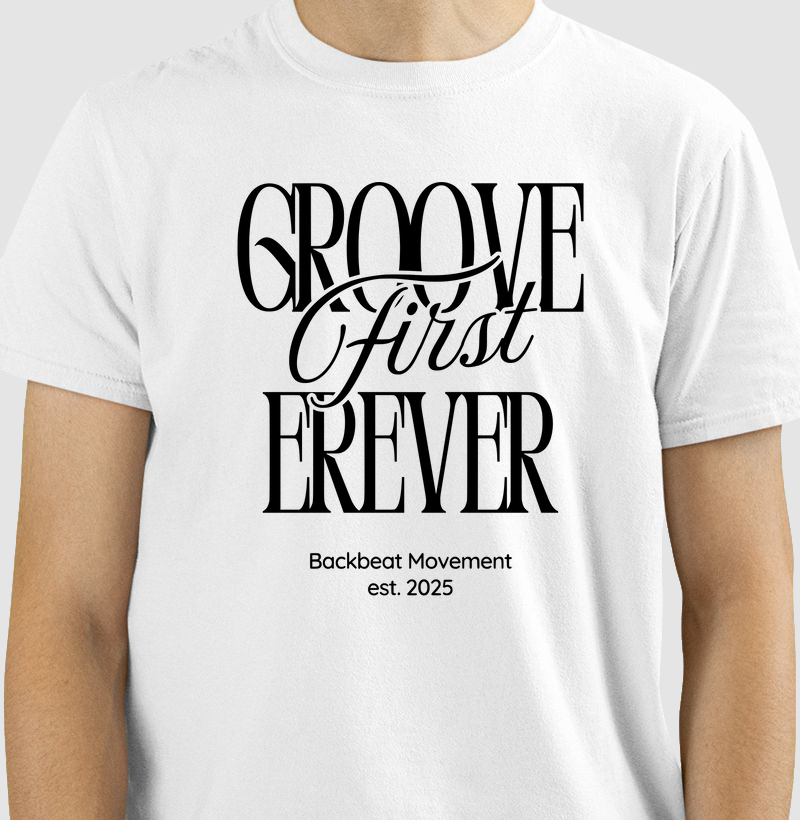 Camiseta Groove First Erever - Branca