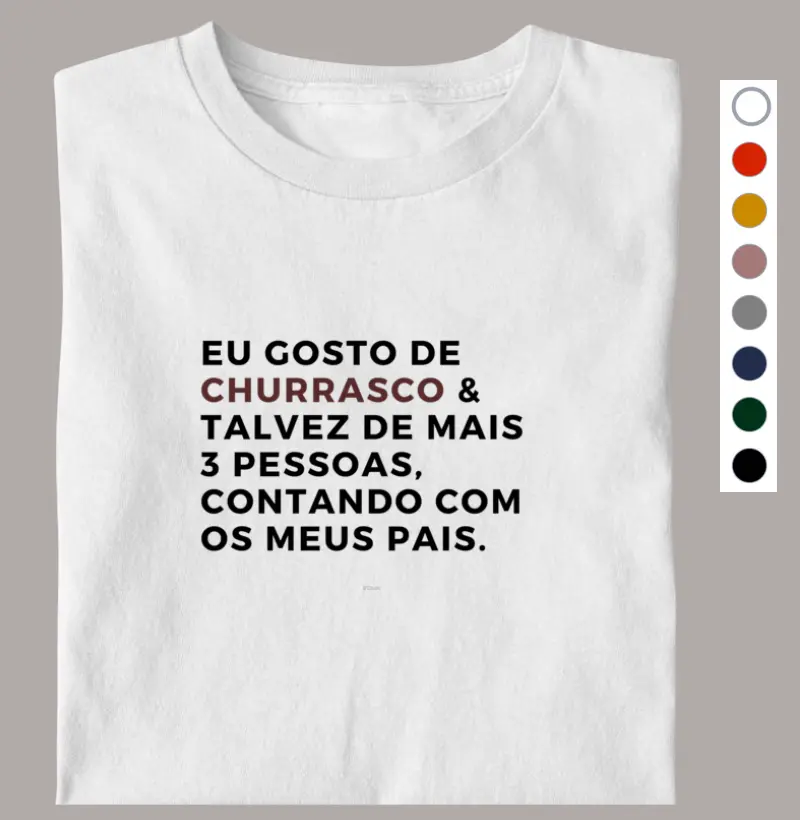 EU GOSTO DE CHURRASCO