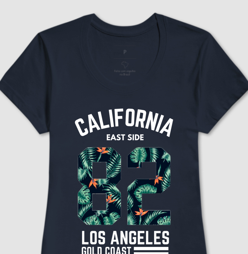 Camiseta Feminina - Califórnia