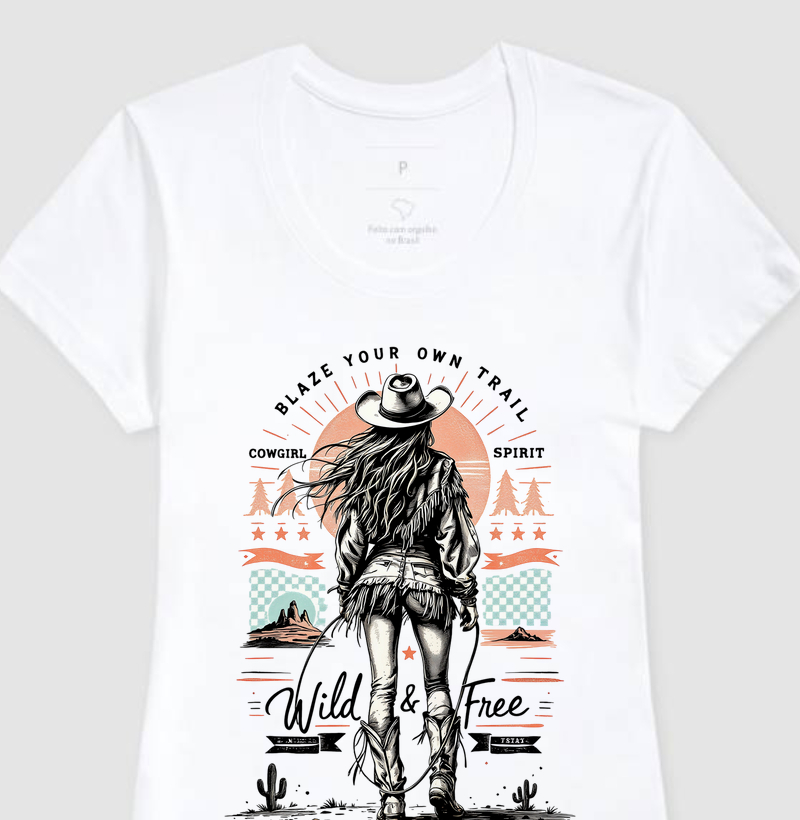 Wild&free Camiseta Feminina Agromoda®