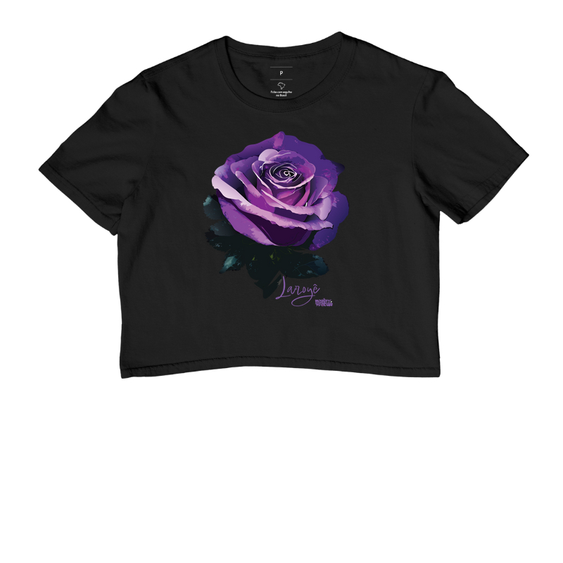 Cropped Rosa Roxa de Pombagira Maria Patuá