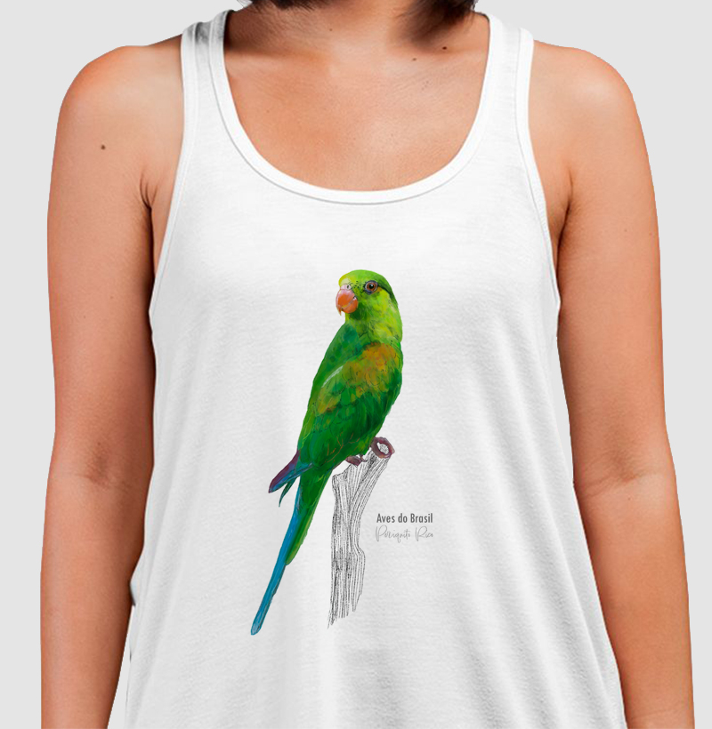 Aves do Brasil - Periquito Rico - Regata