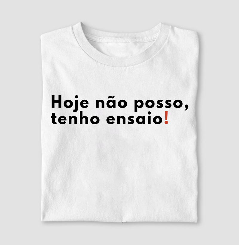 TENHO ENSAIO