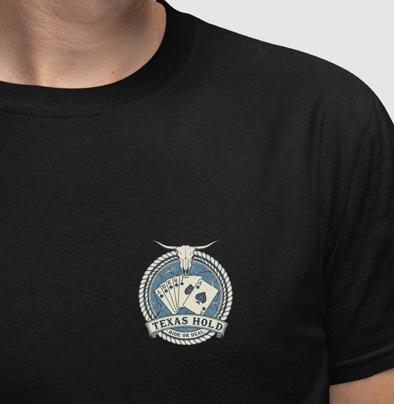 Camiseta Texas Hold Ride or Deal