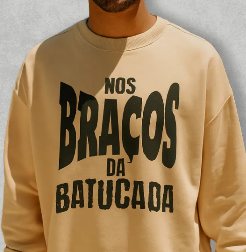 Nos braços da batucada