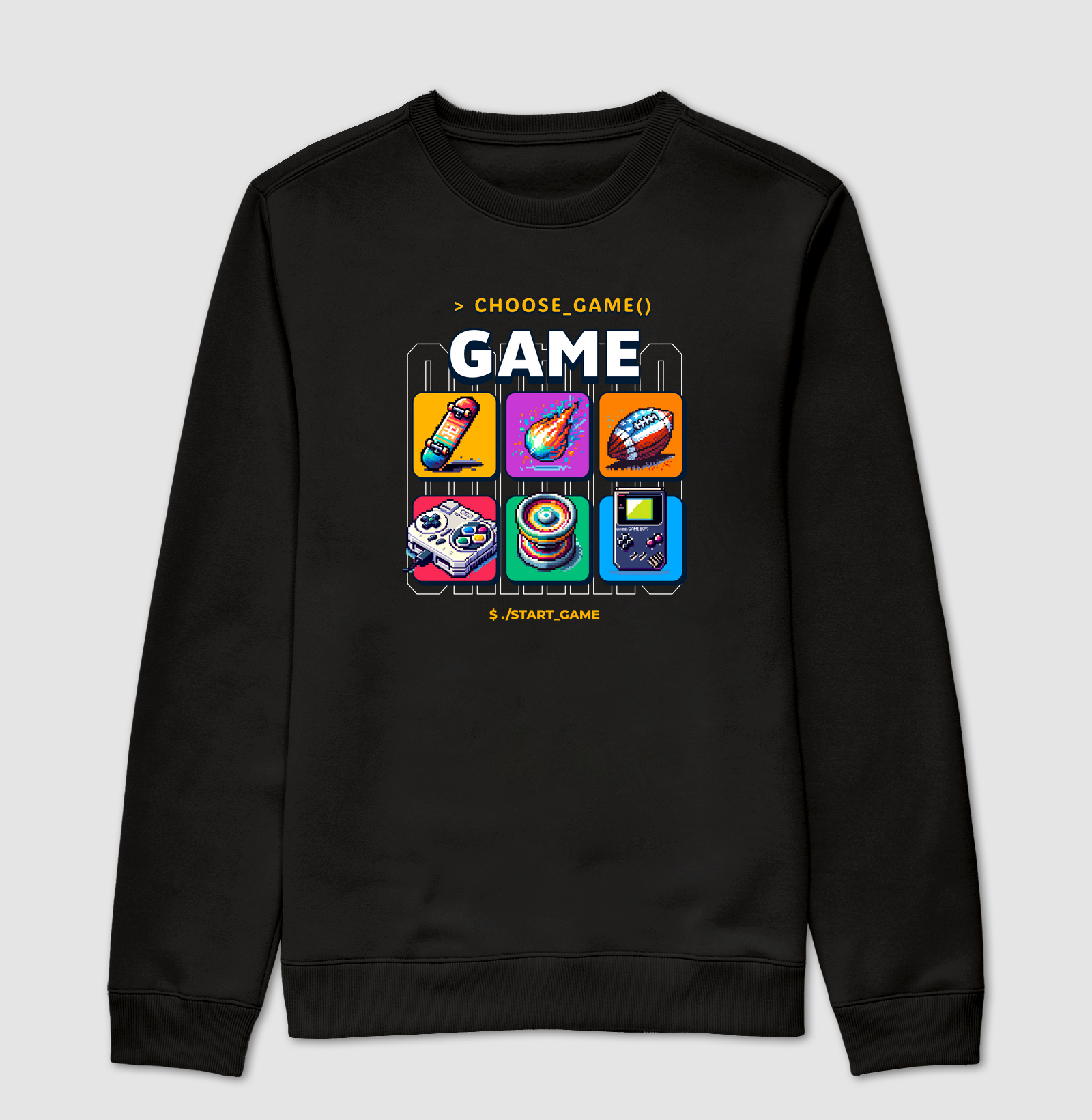 choose_game() – Pixel Edition