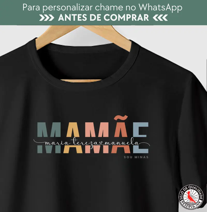 Mamãe - personalizada