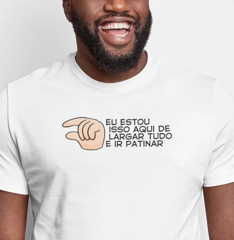 Largar tudo e ir patinar