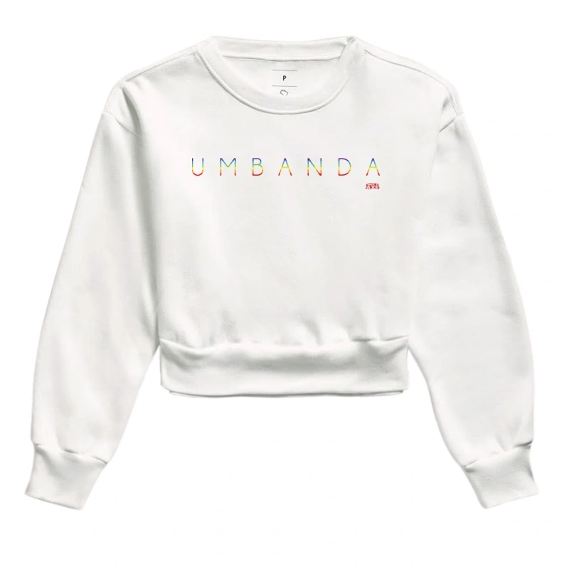 Moletom Cropped Umbanda Colors