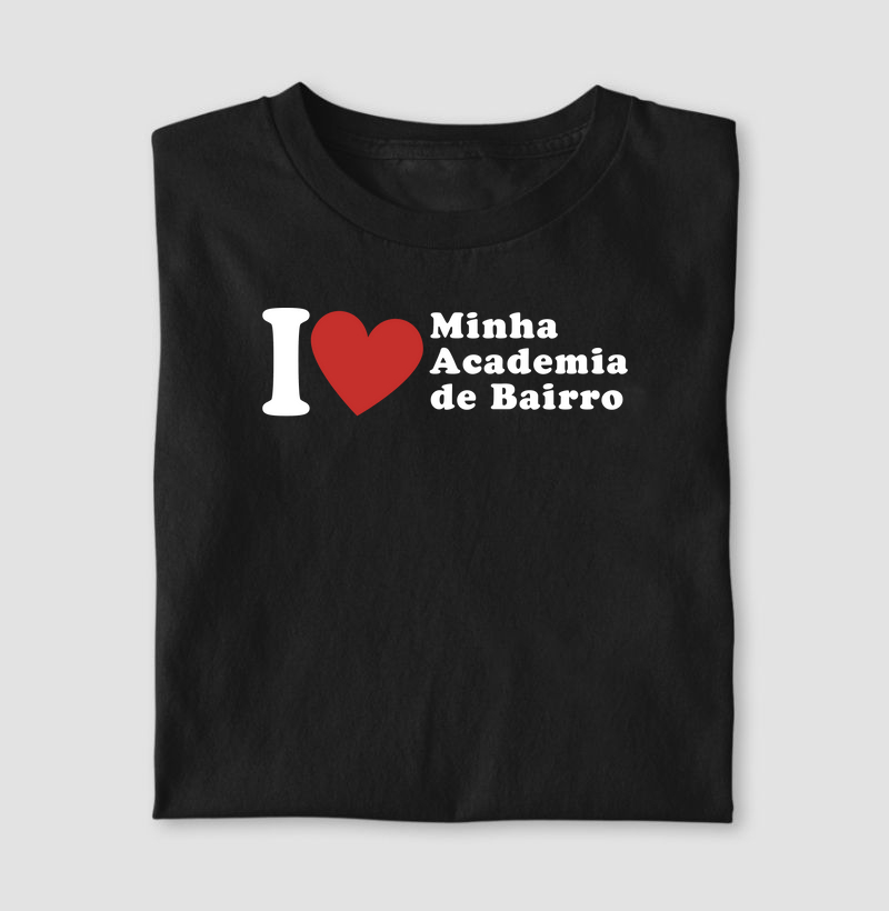 Eu amo minha academia de bairro