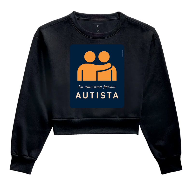 Peça "Eu Amo Uma Pessoa Autista"